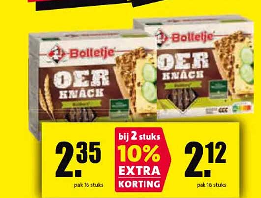 Bollletje OER KNACKER bij 2 stuks 10% EXTRA KORTING