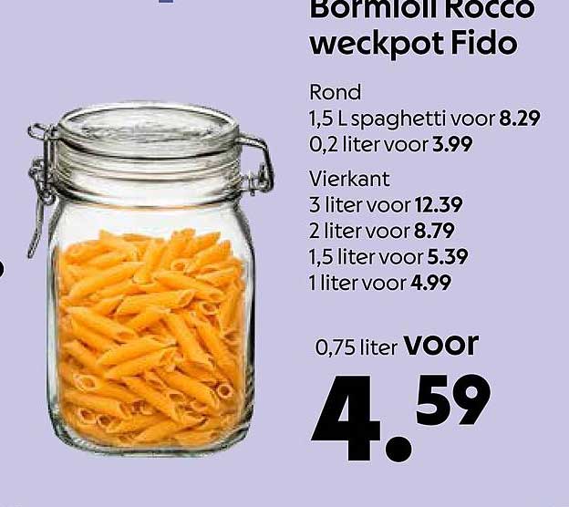 Bormioli Rocco weckpot Fido