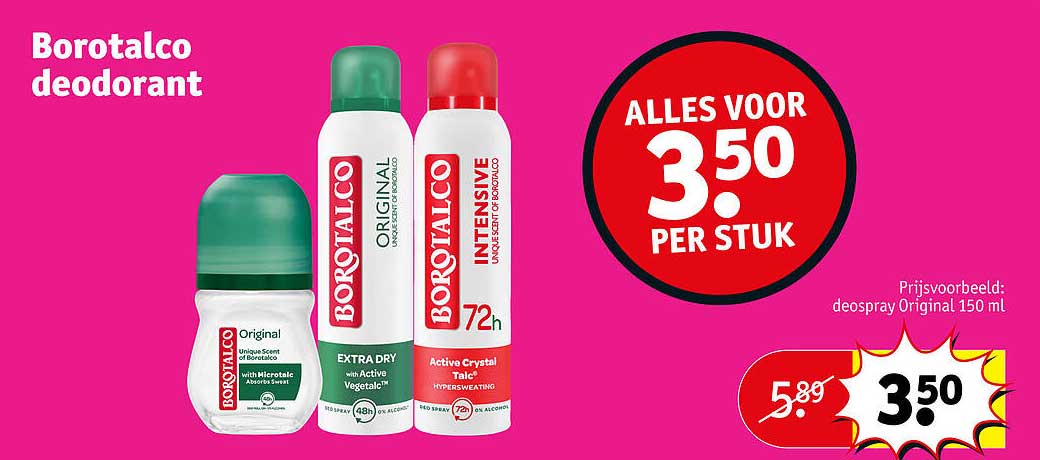 Borotalco deodorant