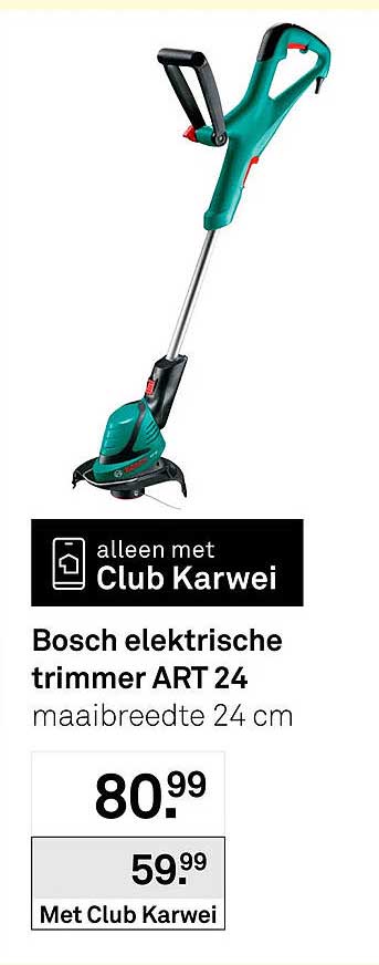 Bosch elektrische trimmer ART 24 maaibreedte 24 cm