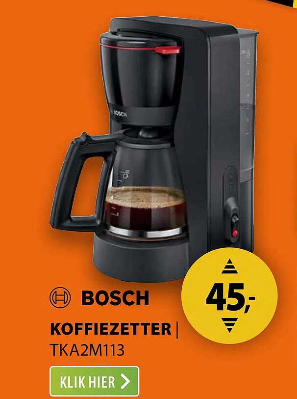BOSCH KOFFIEZETTER TKA2M113