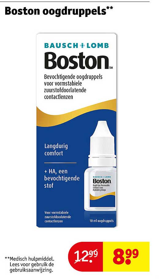 Boston oogdruppels**