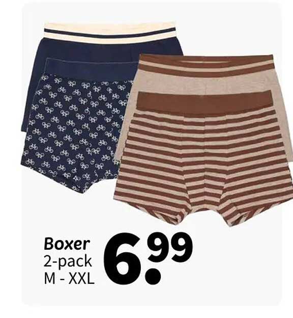Boxer 2-pack M - XXL