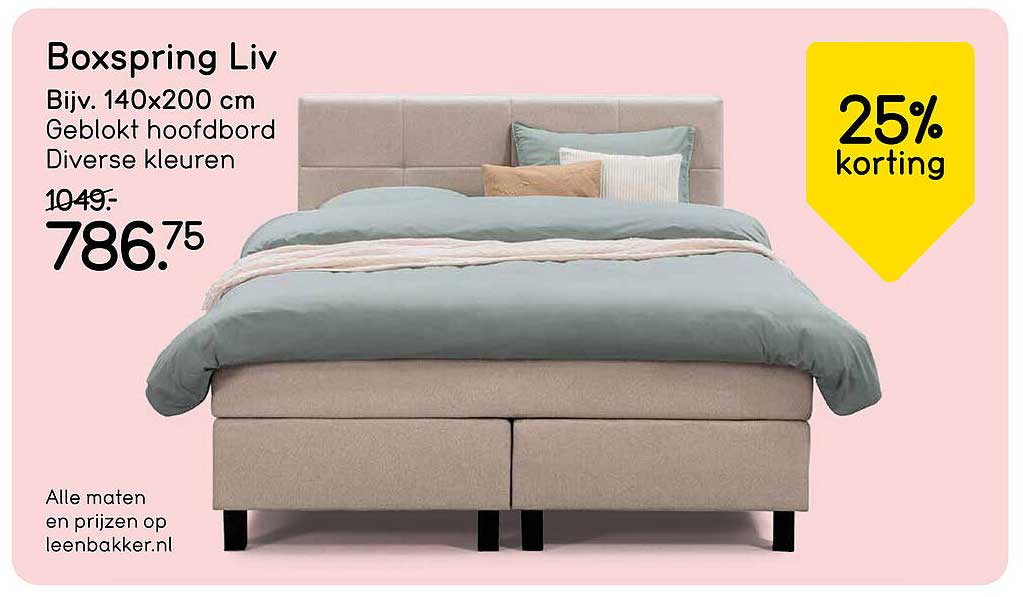 Boxspring Liv