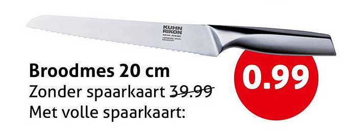 Broodmes 20 cm