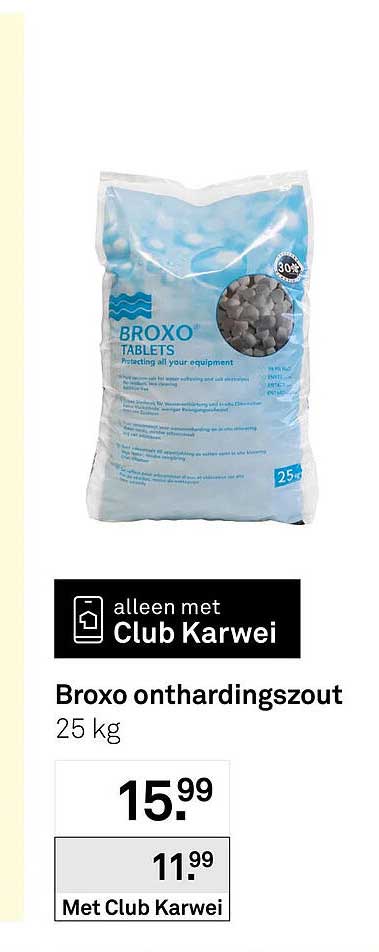 Broxo ontdooiingszout 25 kg