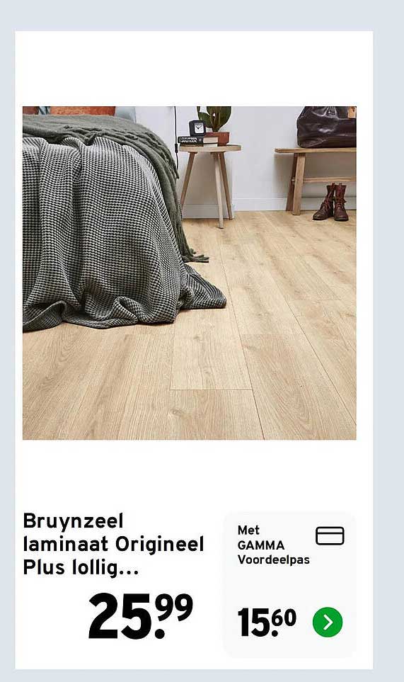 Bruynzeel laminaat Origineel Plus lollig...