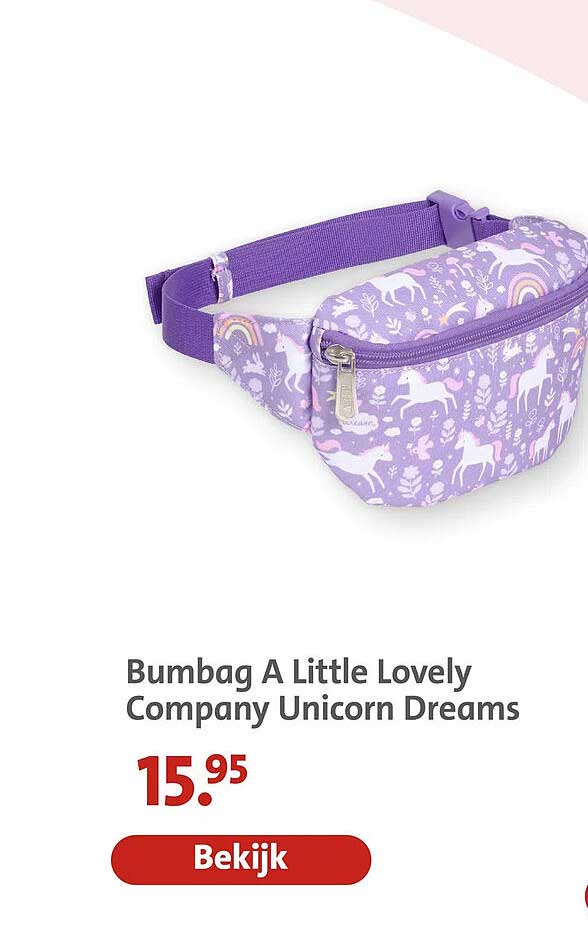 Bumbag A Little Lovely Company Unicorn Dreams