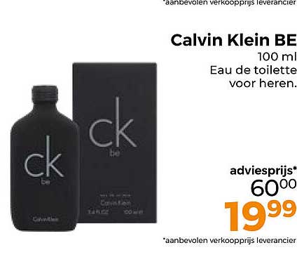 Calvin Klein BE 100 ml Eau de toilette voor heren