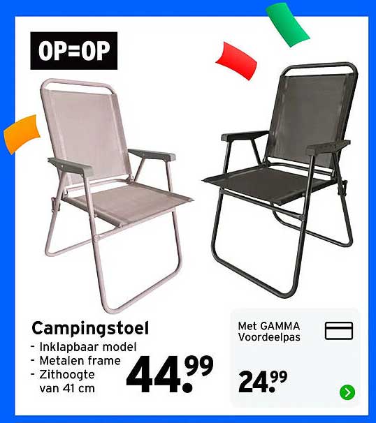 Campingstoel