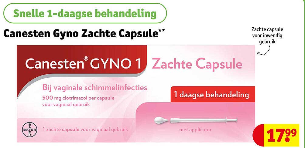 Canesten GYNO Zachte Capsule**