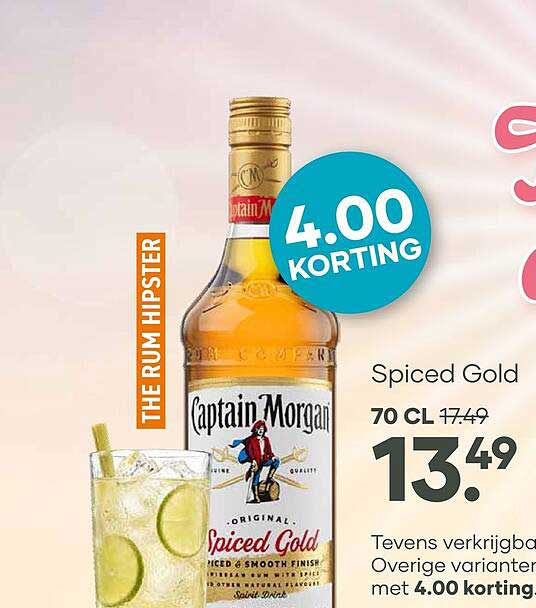 Captain Morgan Spiced Gold