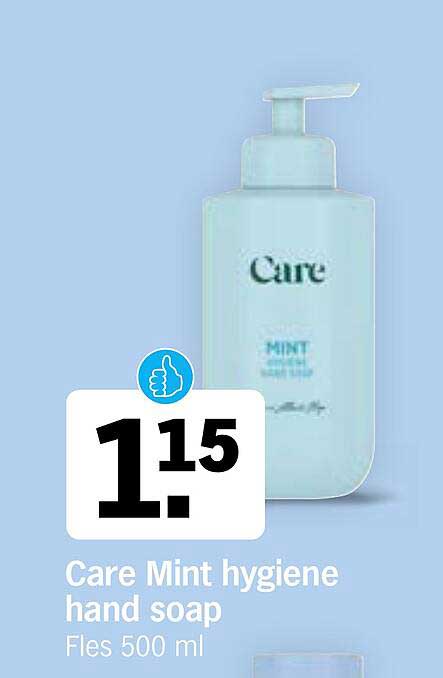 Care Mint hygiene hand soap Fles 500 ml