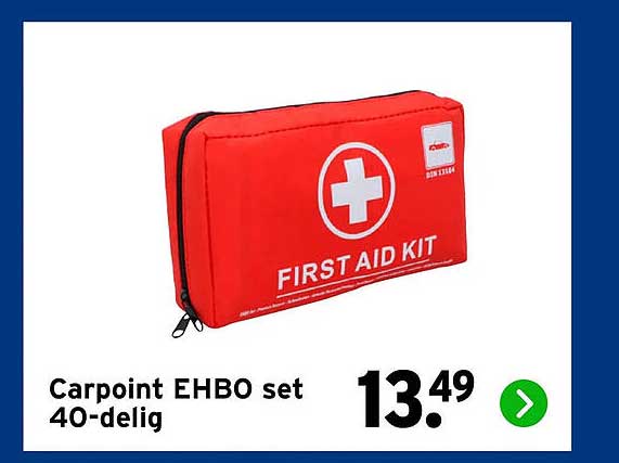 Carpoint EHBO set 40-delig