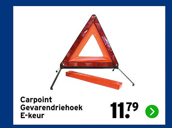 Carpoint Gevarendriehoek E-keur