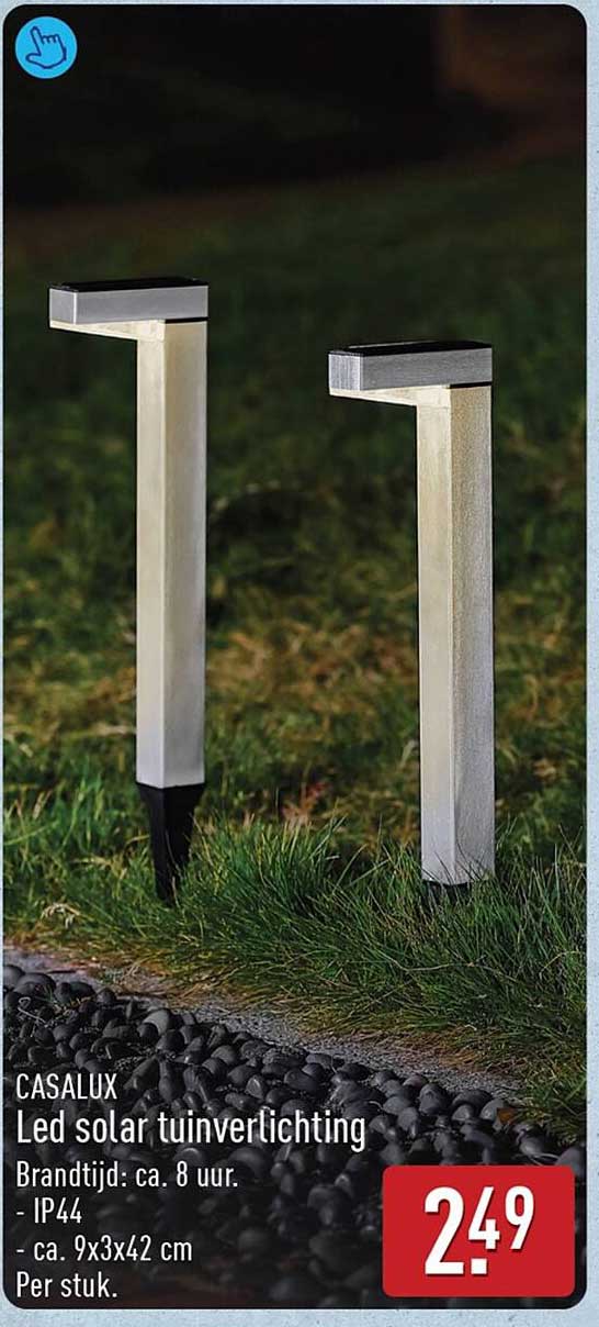 CASALUX Led solar tuinverlichting