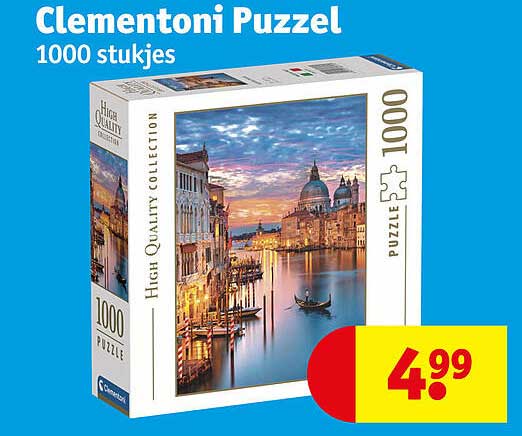 Clementoni Puzzel 1000 stukjes