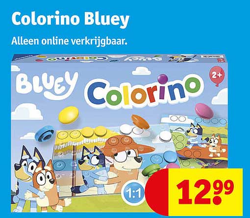 Colorino Bluey Alleen online verkrijgbaar.