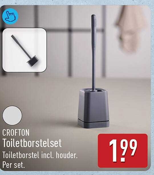 CROFTON Toiletborstelset