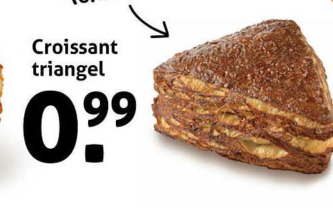 Croissant triangle