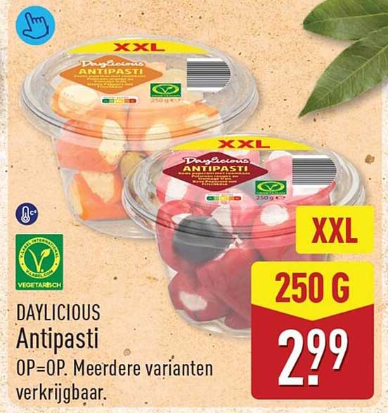 DAYLICIOUS Antipasti XXL 250 g