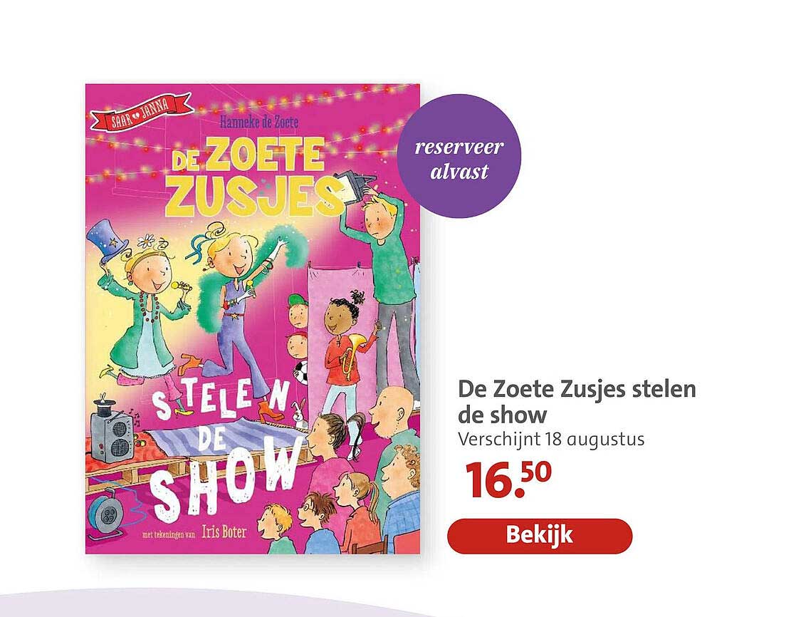 De Zoete Zusjes stelen de show