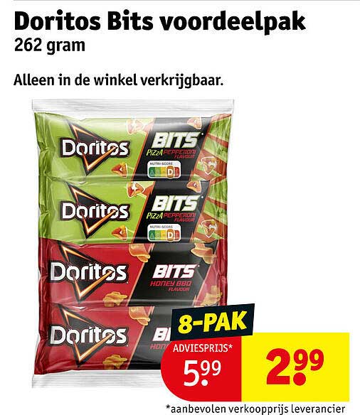 Doritos Bits voordeelpak 262 gram