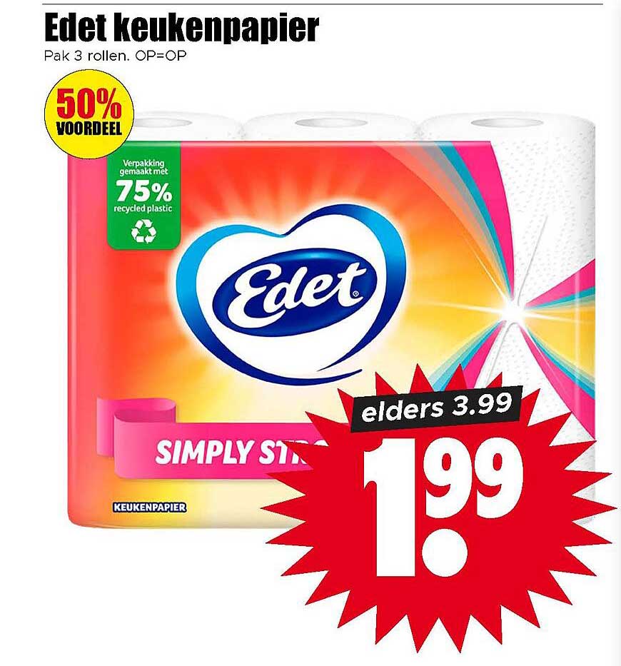 Edet keukenpapier