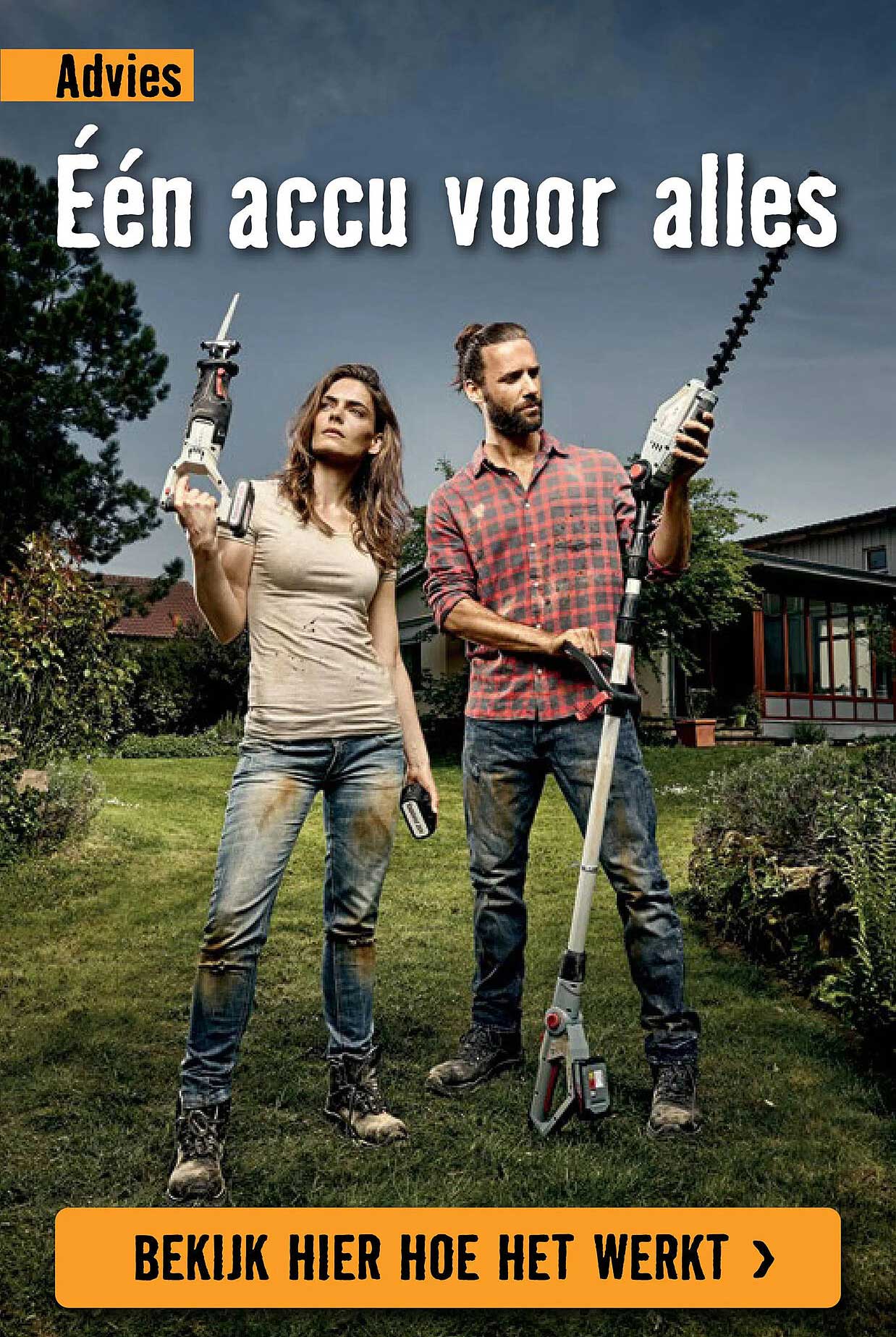 Één accu voor alles