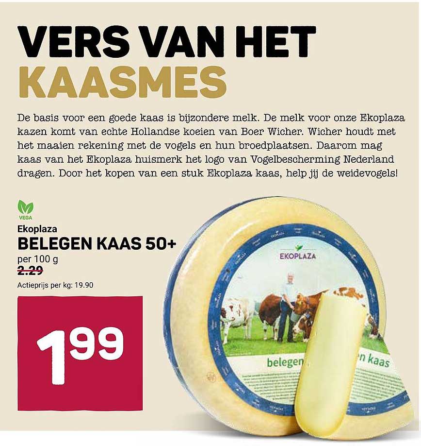 Ekoplaza BELEGEN KAAS 50+