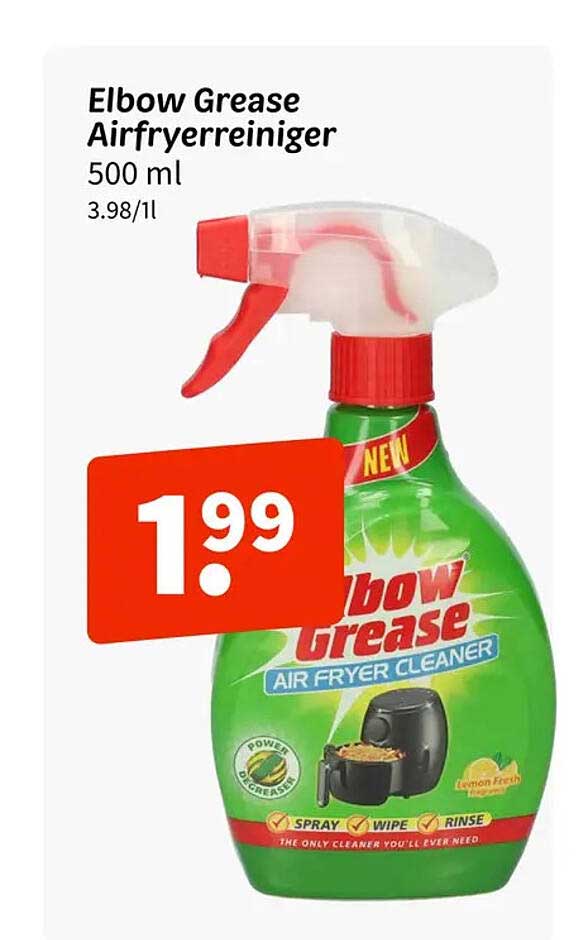 Elbow Grease Airfryerrreiniger 500 ml