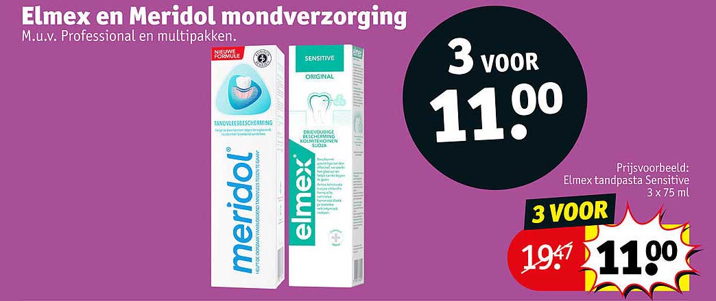 Elmex en Meridol mondverzorging