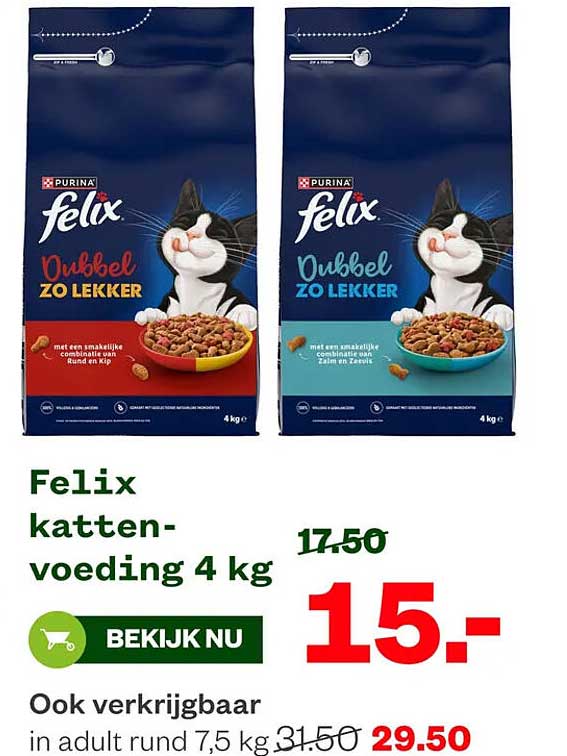 Felix kattenvoeding 4 kg