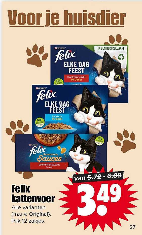 Felix kattenvoer