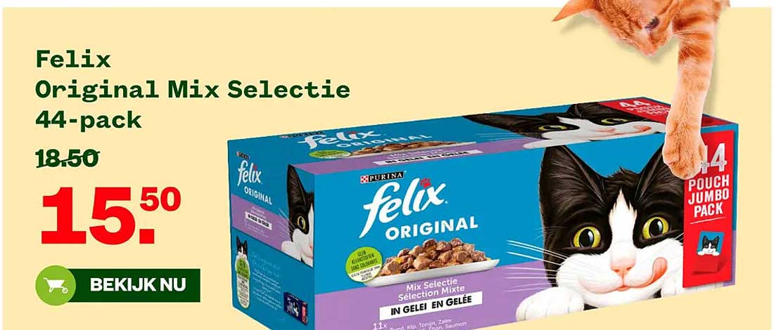 Felix Original Mix Selectie 44-pack