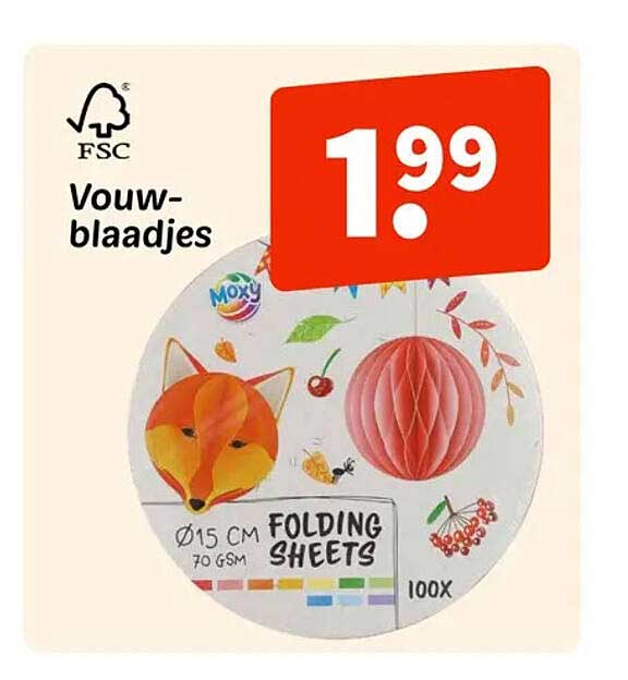 FSC Vouw-blaadjes