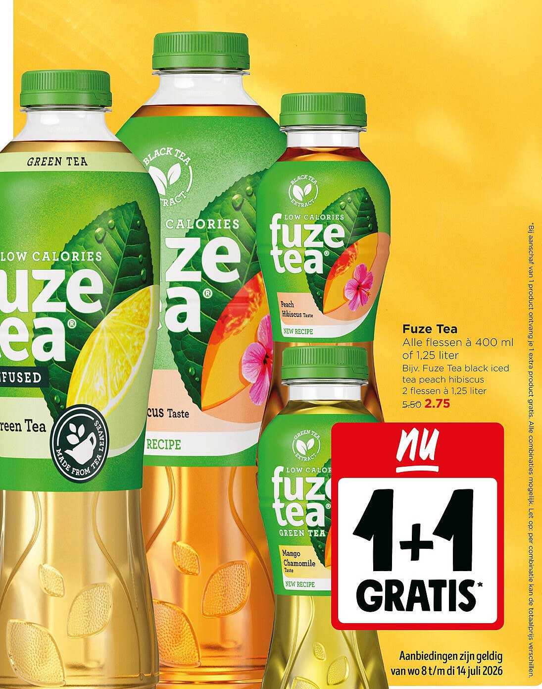 Fuze Tea 1+1 GRATIS