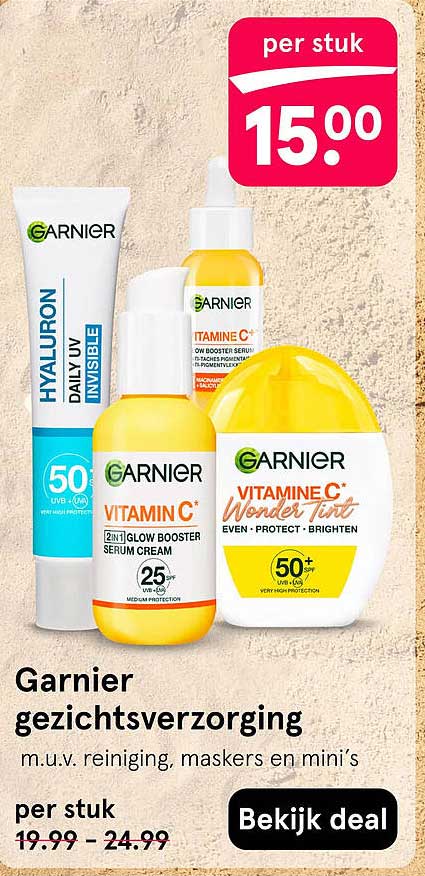 Garnier gezichtsverzorging