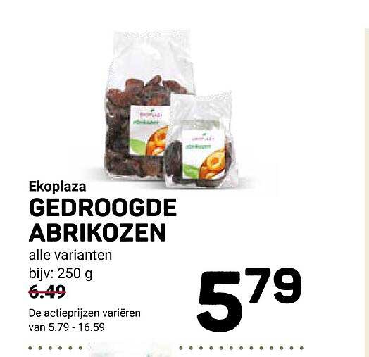 GEDROOGDE ABRIKOZEN