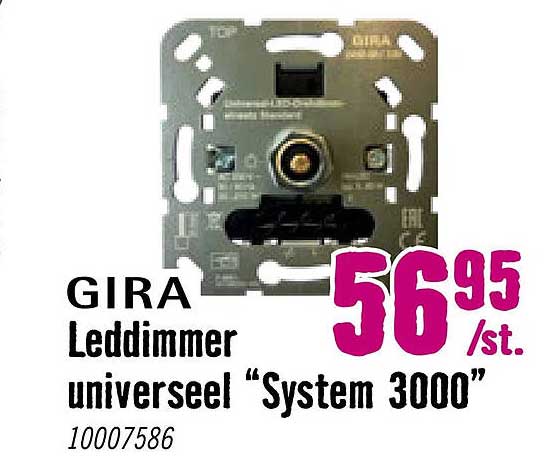 GIRA Leddimmer universeel “Systeem 3000”