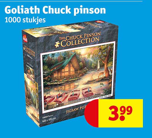 Goliath Chuck pinson 1000 stukjes