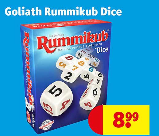 Goliath Rummikub Dice