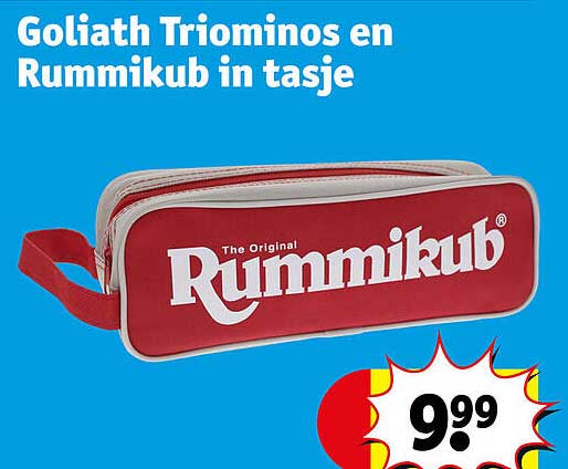 Goliath Triominos en Rummikub in tasje