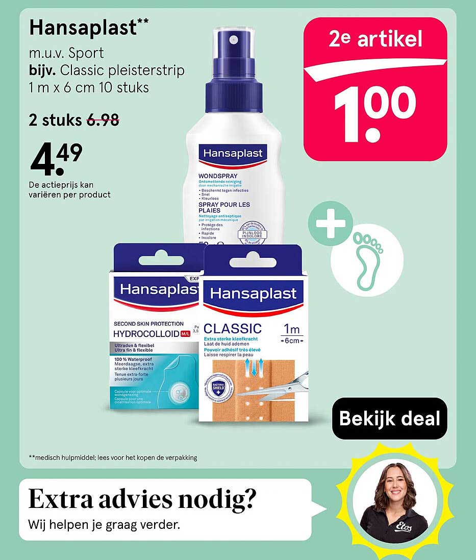 Hansaplast** 2e artikel