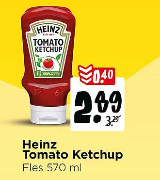 Heinz Tomato Ketchup Fles 570 ml