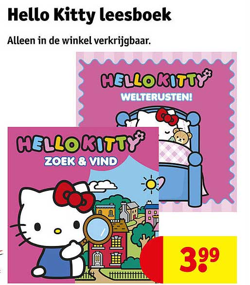 Hello Kitty leesboek