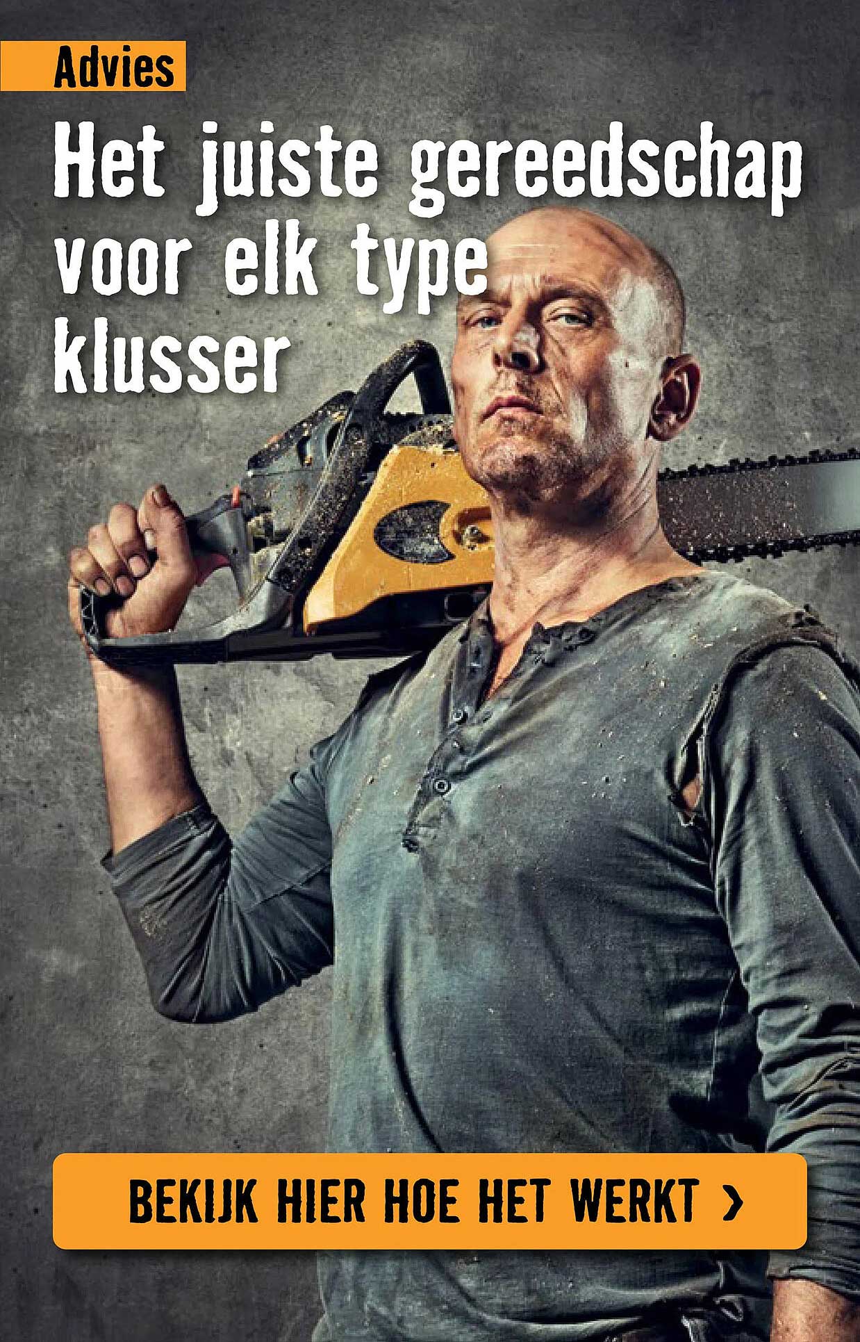 Het juiste gereedschap voor elk type klusser