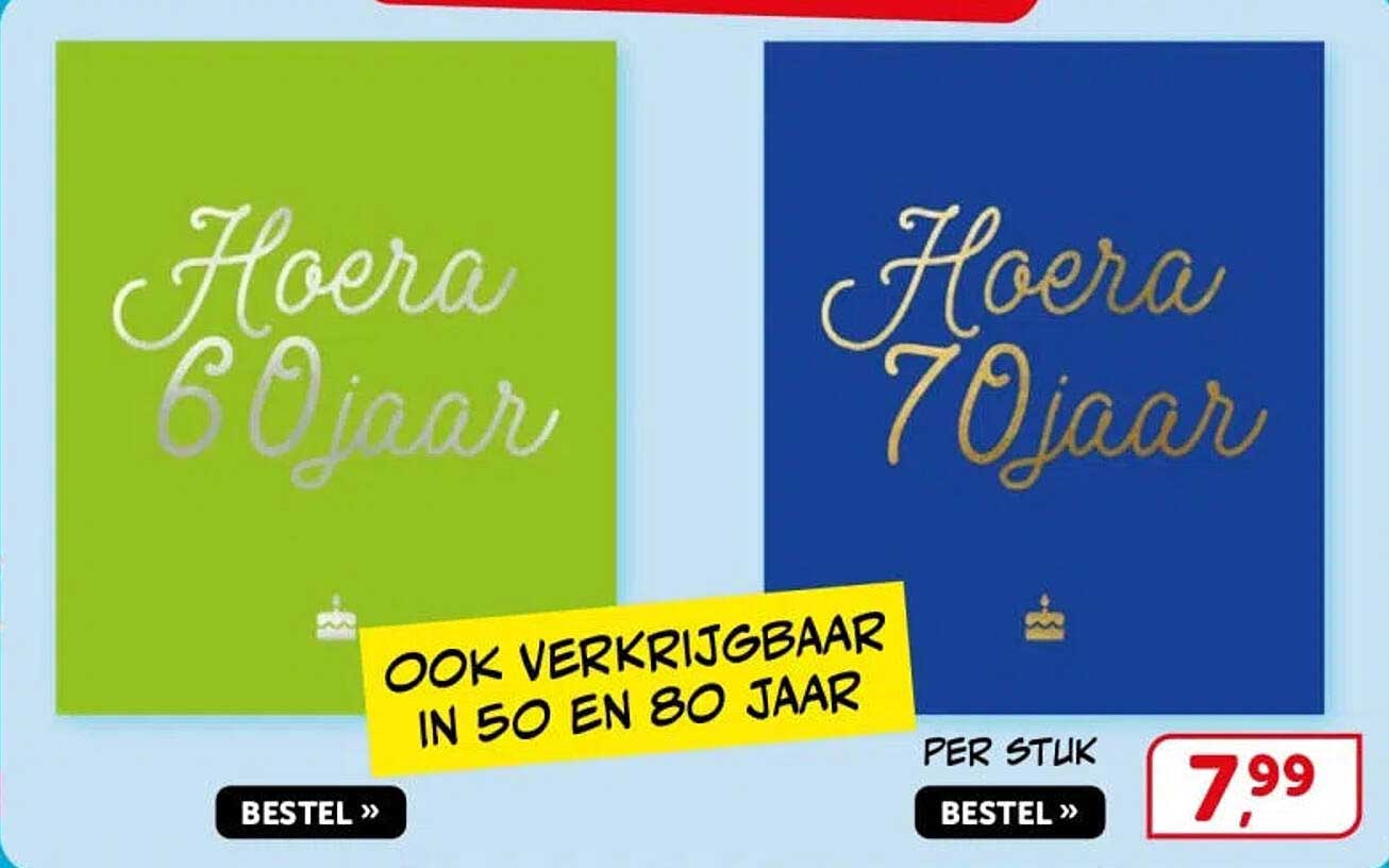 Hoera 60 jaar
