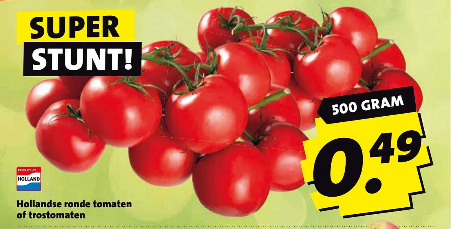 Hollandse ronde tomaten of trostomaten