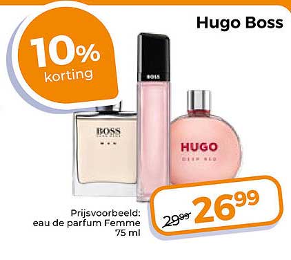 Hugo Boss 10% korting